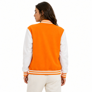 Chaqueta Varsity Tejida para Mujer, Estilo Invernal, Informal, de Secado Rápido, Transpirable, Resistente al Viento, Última Moda, Gran Venta, Personalizable - Product Image 3