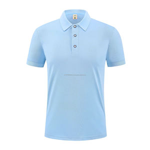 Nueva Camiseta Polo Lisa para Hombre con Logotipo OEM Estampado - Product Image 1