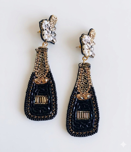 EARRINGS in BLACK EARRINGS in PINK in MULTI COLOUR <b>LIGHT</b> WEIGHT EARRINGS FASHION JEWELRY and ACCESSORIES <b>CHEAP</b> PRICE - Product Image 1