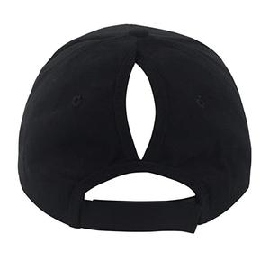 OEM 2026 Custom Logo Women's Ponytail Baseball Cap Messy High Bun Adjustable <b>Dad</b> <b>Hat</b> Made By TRIOTAKE Industry - Product Image 2