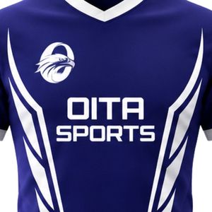 Maillot de rugby bleu marine et blanc pour homme – Uniforme de sport d'équipe, chemise athlétique à manches courtes, légère et respirante pour l'entraînement et les matchs - Product Image 5