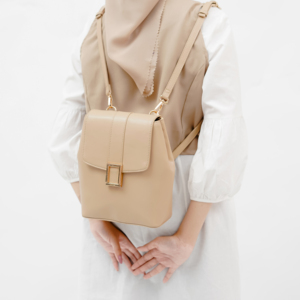 SORA BAG Women's Fashion Waterproof Square <b>Backpack</b> Synthetic <b>Leather</b> Authentic Drill Lining Buckle Closure <b>Large</b> Capacity Daily - Product Image 4