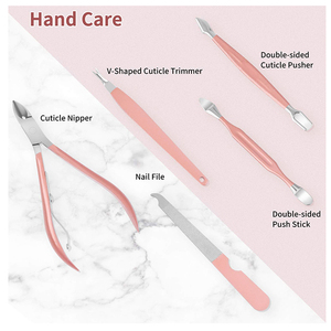 ชุดอุปกรณ์ทำเล็บมือและเล็บเท้า SAAR GLOBAL SURGICAL Classic Luxurious Durable 7 in 1  วัสดุสแตนเลส พร้อมกระเป๋าพกพาสำหรับผู้ใหญ่ - Product Image 5