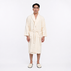 450 GSM Organic Cotton Terry Robe GOTS Certified Unisex <b>Bathrobe</b> Premium Hotel Spa Hospitality - Product Image 2