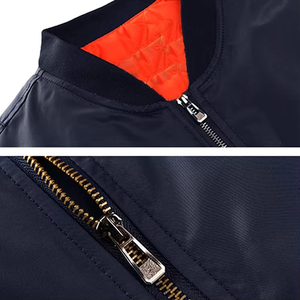 Veste bomber matelassée coupe-vent et imperméable pour homme, style décontracté automne-hiver - Product Image 4