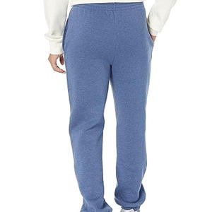 <b>Men</b> Custom Logo Running <b>Trousers</b> High Quality Cotton Solid Color Casual Style Straight Mid <b>Drawstring</b> Closure Customization - Product Image 5