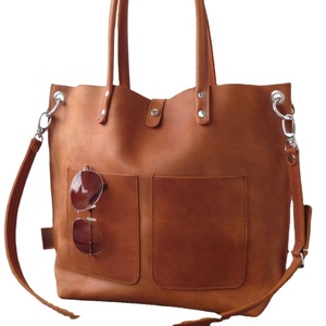 Sacs fourre-tout en cuir personnalisés à prix de gros très demandés, avec logo sur mesure, nouvelle collection, style unique, tailles adaptées - Product Image 2
