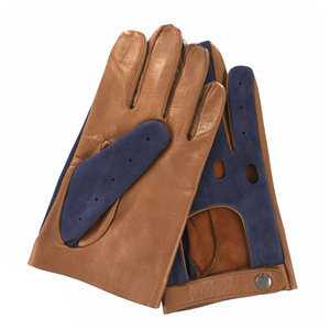 Customized <b>Men</b> Racing Sport <b>Gloves</b> Full Finger Lambskin <b>Leather</b> Winter Warm <b>Driving</b> <b>Gloves</b> Fashion Specific General Purpose - Product Image 3