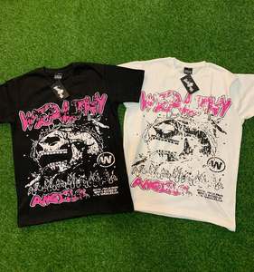 T-shirts en coton surdimensionnés imprimés en 3D pour hommes, manches courtes, impression personnalisée, t-shirt décontracté pour hommes, streetwear, t-shirt imprimé à l'écran - Product Image 5