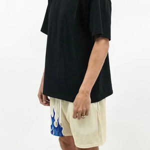 กางเกงขาสั้นผู้ชายสำหรับกิจกรรมกลางแจ้ง สวมใส่สบาย สไตล์ลำลอง คอลเลคชั่นฤดูร้อน 2025 สตรีทแวร์ คุณภาพสูง พิมพ์ลายดิจิทัล ผ้าฝ้าย 100% แห้งเร็ว - Product Image 6