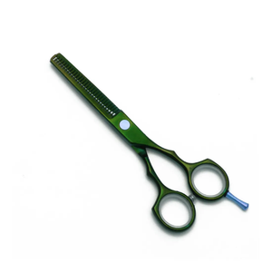High Quality <b>Barber</b> Thinning Scissor <b>Set</b> 32 Teeth Medium Handle Stainless Steel Sharp Blade Tip Right-Handed for Hair Salon - Product Image 2