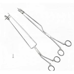 คีมล็อควูดสำหรับทำเครื่องหมายบริเวณหน้าท้อง ขนาด 32 ซม. อุปกรณ์ทำเครื่องหมายสะดือสำหรับศัลยกรรมหน้าท้อง - Product Image 1