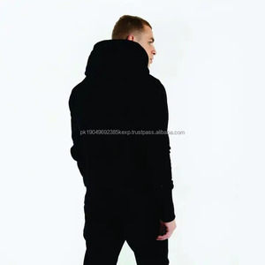 Sudadera con Capucha Personalizada para Hombre, Alta Calidad, 100% Algodón, Nuevo Estilo, Ropa de Invierno, Talla Grande, Cierre de Cremallera, Color Sólido, Talla 6XL - Product Image 5