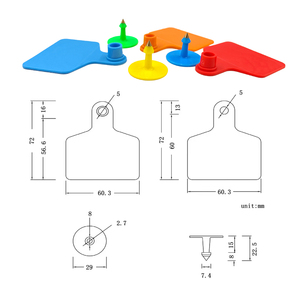 Etiquetas <span class=keywords><strong>de</strong></span> Oreja para Animales <span class=keywords><strong>de</strong></span> Granja con Impresión Láser, Etiquetas <span class=keywords><strong>de</strong></span> Oreja para Cerdos con Número y Logotipo Personalizados para la Identificación <span class=keywords><strong>de</strong></span> Ganado - Product Image 4
