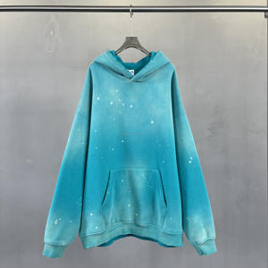 Sweat à capuche mode pour hommes avec conception personnalisée broderie d'impression bouffante LogoTracksuits Sweats à capuche mode surdimensionnés Sweats à capuche pour hommes Sweats - Product Image 1