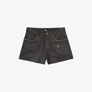 Shorts en jean pour femmes, taille haute, élastique, ourlet effiloché, logo personnalisé, 100% coton, pour l'été, vente en gros - Product Image 1