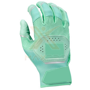 Gants de frappeur de baseball pour droitier et gaucher au design unique, en cuir souple de haute qualité - Product Image 2