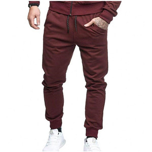 Customize High-Quality Men's Gym Sports Pants & Trousers Casual Plus Size <b>Stacked</b> Cotton Streetwear <b>Joggers</b> Pants Manufacturer - Product Image 4