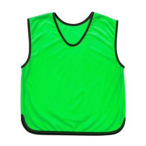 Orange Mesh <b>Training</b> Vest Sleeveless V-Neck Breathable Polyester Sports Jersey for Adults Unisex All Seasons - Product Image 6