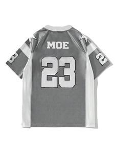 Camiseta Deportiva de Corte Holgado para Mujer, Logotipo Personalizado, Producción OEM al por Mayor, Jersey de Fútbol Americano, Estilo Ligero para Juego - Product Image 4