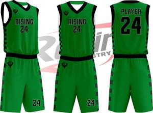 Ensemble d'uniformes de basket-ball personnalisés en Offre Spéciale paquet complet d'équipe respirant avec sac et survêtement imprimés par sublimation - Product Image 3