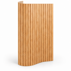Panel Tambour de Madera Maciza Moderno y Flexible para Muebles de Cocina, Diseño Minimalista - Product Image 1