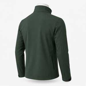 Veste softshell pour homme de haute qualité, confectionnée avec un tissu doux et flexible et une construction confortable pour les activités de plein air et le travail. - Product Image 5