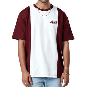 T-shirt surdimensionné pour hommes modernes, conçu pour les tenues décontractées, avec une coupe confortable et un style tendance. - Product Image 1