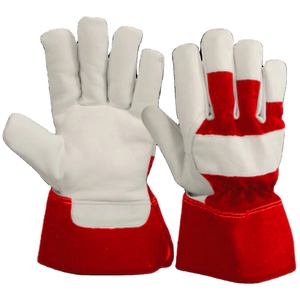 Guantes de Seguridad de Cuero de Cabra de Primera Calidad, Resistentes, Cómodos y Suaves, Ideales para Trabajos Domésticos y de Jardinería - Product Image 3