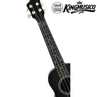 OEM Factory Beginners Ukulele Set Strong Wind Soprano with Bag Straps Basswood 21 Inch Size Maple Side Material