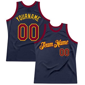 Camiseta de Baloncesto Azul Marino Sublimada, Malla Transpirable, Nombre y Número del Equipo Personalizados, Ropa Deportiva Unisex para Adultos - Product Image 3