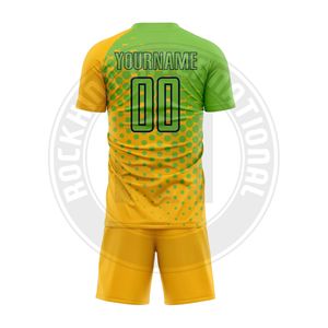 Uniforme de Fútbol Personalizable para Hombres, Mujeres y Jóvenes, Jersey y Pantalones Cortos Transpirables para Deportes de Equipo - Product Image 2