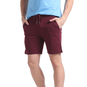 Shorts de sport décontractés pour hommes de haute qualité, avec cordon de serrage à la taille, logo personnalisable, séchage rapide, coupe ample, tricotés - Product Image 4