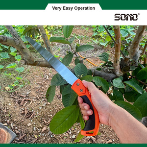 SONO JK250 Garden Agriculture Straight Pruning Hand <b>Saw</b> Fixed Blade High Carbon Steel 250mm 20 TPI Plastic Handle - Product Image 3