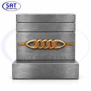 SAT Jewelry – Moules de découpe pour bijoux en or et argent, modèles Cœur Bahubali, pour la création de designs personnalisés – Tadjikistan, Singapour, États-Unis, Pérou - Product Image 2