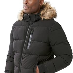 Chaqueta de Invierno Acolchada para Hombre con Impresión de Logotipo Personalizado – Personalización OEM ODM Disponible, Ropa Exterior Acolchada Cálida para Venta al Por Mayor - Product Image 1