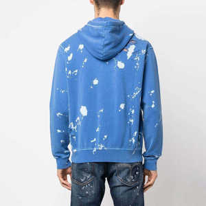 Nouveau design, sweat à capuche pour homme à manches longues, effet usé, personnalisable, coton de haute qualité, séchage rapide - Product Image 3