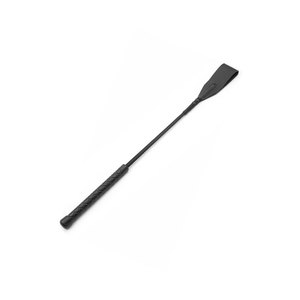 Fouet d'équitation en cuir avec poignée tressée et tête cousue pour usage équestre - Product Image 4