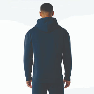 Conjuntos Deportivos Casuales con Logotipo Personalizado, Sudadera con Capucha de Cuello Redondo de Color Sólido y Pantalones Cortos para Hombres Adultos - Product Image 2