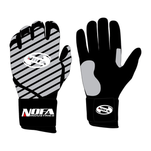 Custom Baseball Batting Gloves Soft Leather Palm Non-Slip Professional Left-Handed <b>Hook</b> Loop Closure Custom Colors Men Women - Product Image 1