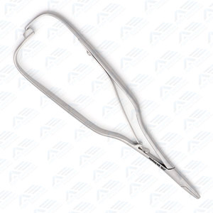 Portaagujas Quirúrgico Recto de 16 cm con Mango de Carburo de Tungsteno, Instrumento Médico Quirúrgico Tipo Arruga - Product Image 5