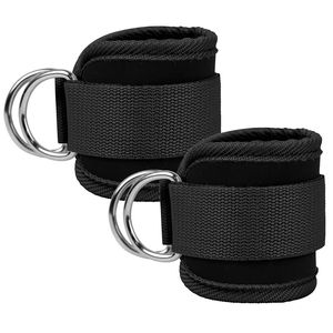 Attelle de cheville en néoprène et spandex avec fermeture auto-agrippante, élasticité réglable, protection professionnelle pour la musculation en salle de sport - Product Image 1