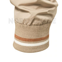 Blousons Bomber Personnalisés OEM de Haute Qualité, Imprimés et Brodés, Chauds pour l'Hiver, avec Logo Frontal, Écologiques, Respirants, Prix Raisonnable