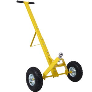 Amarillo 600 Lb. Remolque de Carga con Neumáticos Neumáticos para Mudanzas y Propietarios de Remolques - Product Image 3