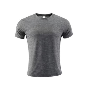 T-shirt de sport pour homme à séchage rapide, respirant, à manches courtes, imprimé, pour la salle de sport, entraînement estival - Product Image 3