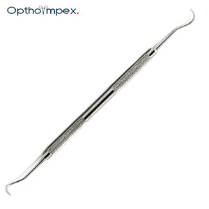 Ensemble de curettes dentaires manuelles en acier inoxydable, poignée ergonomique pour un nettoyage professionnel des dents, élimination de la plaque dentaire, hygiène buccale - Product Image 2