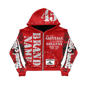 Gym hoodies for fitness brands USA athletic hoodies breathable <b>fabric</b> bulk supplier low moq factory price - Product Image 2