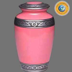 Linea Exports Inc Cremation Urn Purple Hummingbird Floral Design Adult <b>Memorial</b> <b>Vase</b> Customizable Artistic Pattern - Product Image 6
