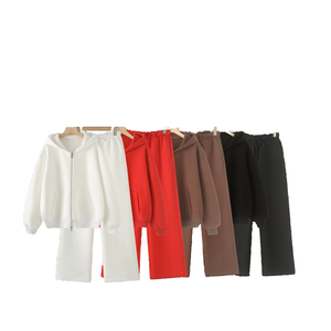 Sweat à capuche zippé unisexe surdimensionné en polaire d'hiver de haute qualité, 340g, anti-boulochage, anti-plis, personnalisable, lourd, vierge, pour broderie - Product Image 2