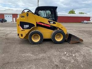 Caterpillar CAT246 Wheel Skid Steer Loader Mini <b>Machine</b> 3 Ton 0.35m³ Bucket 3000 <b>Machine</b> Weight - Product Image 3